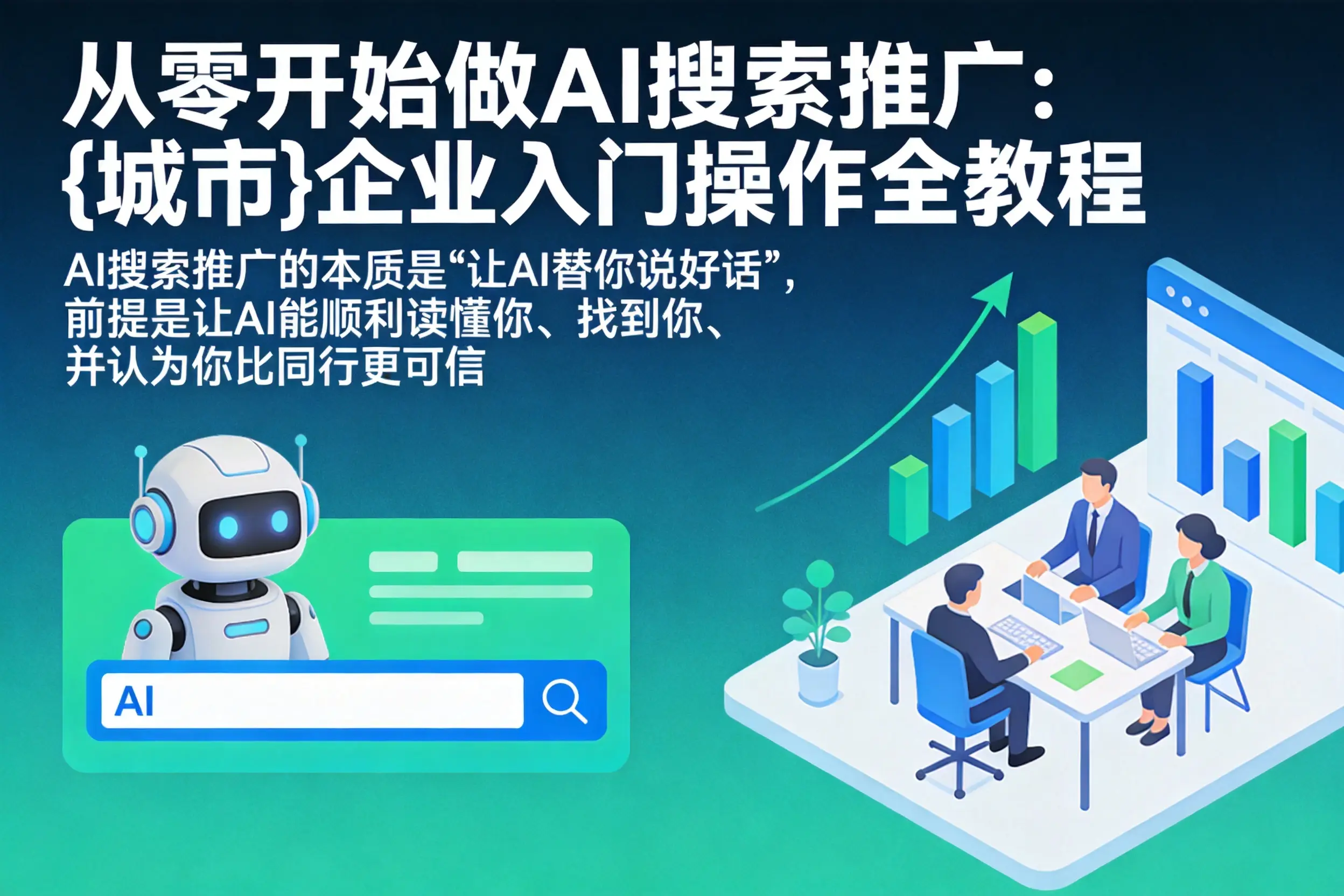 从零开始做AI搜索推广:襄阳企业入门操作全教程