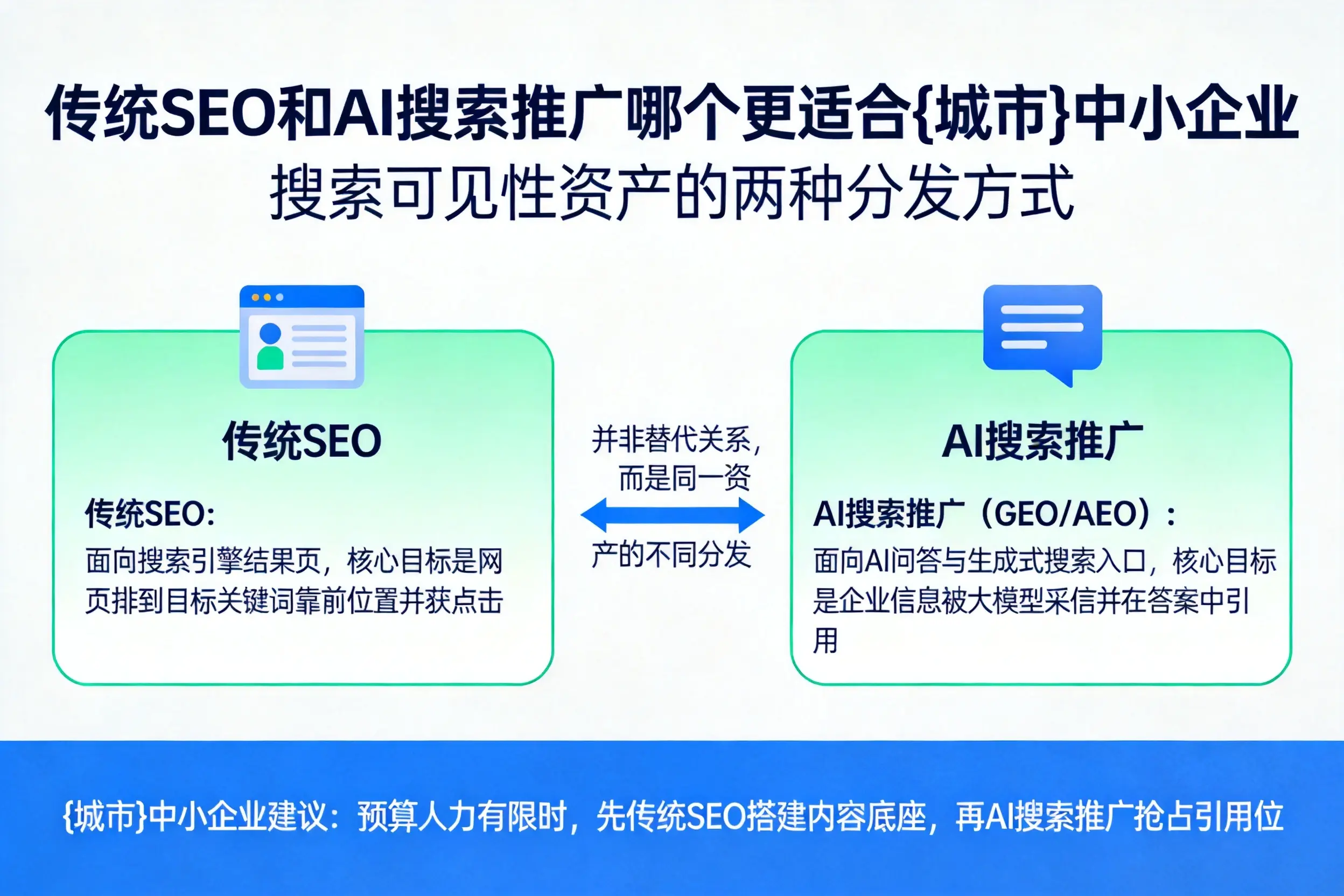 传统SEO和AI搜索推广哪个更适合襄阳中小企业