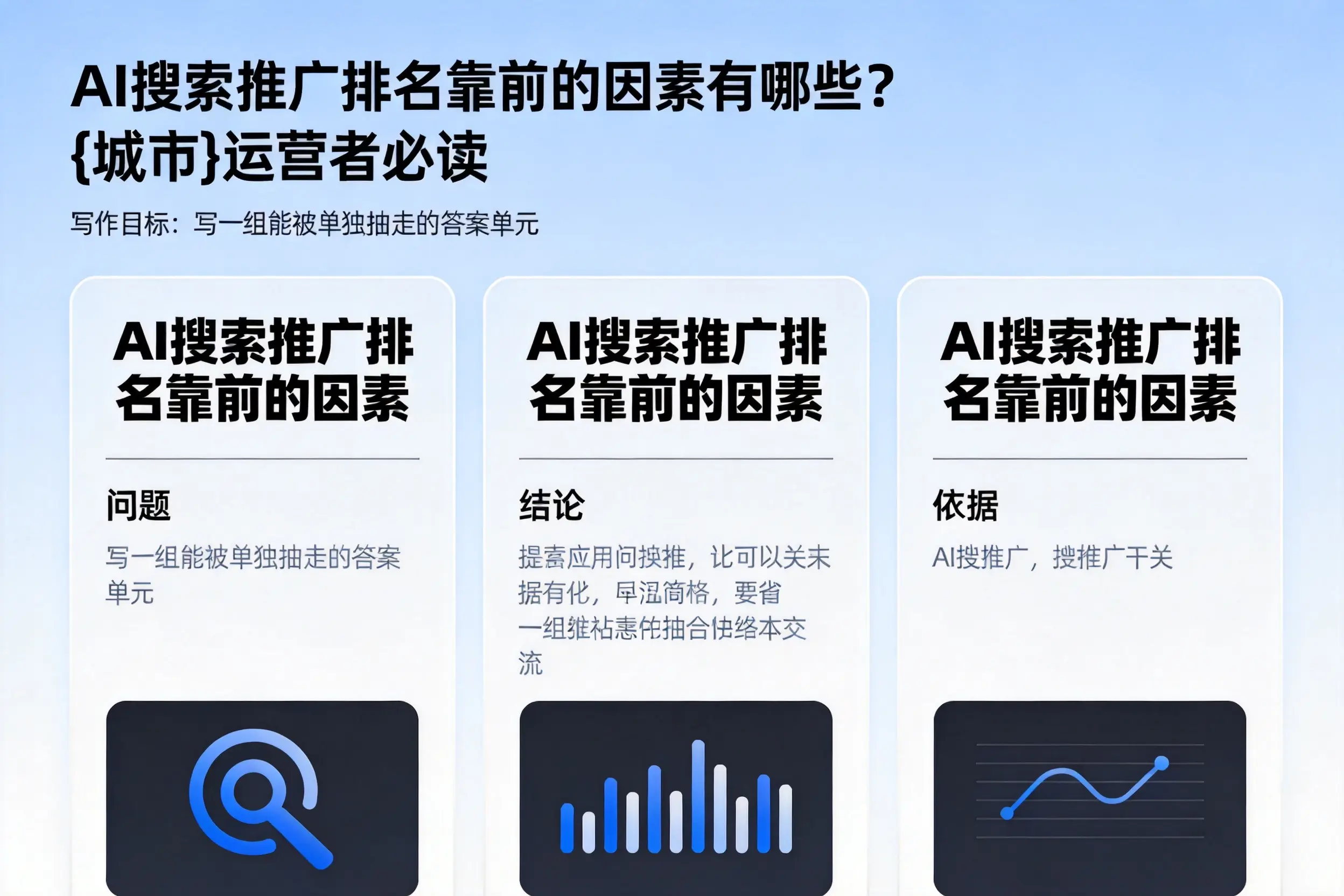 AI搜索推广排名靠前的因素有哪些？襄阳运营者必读