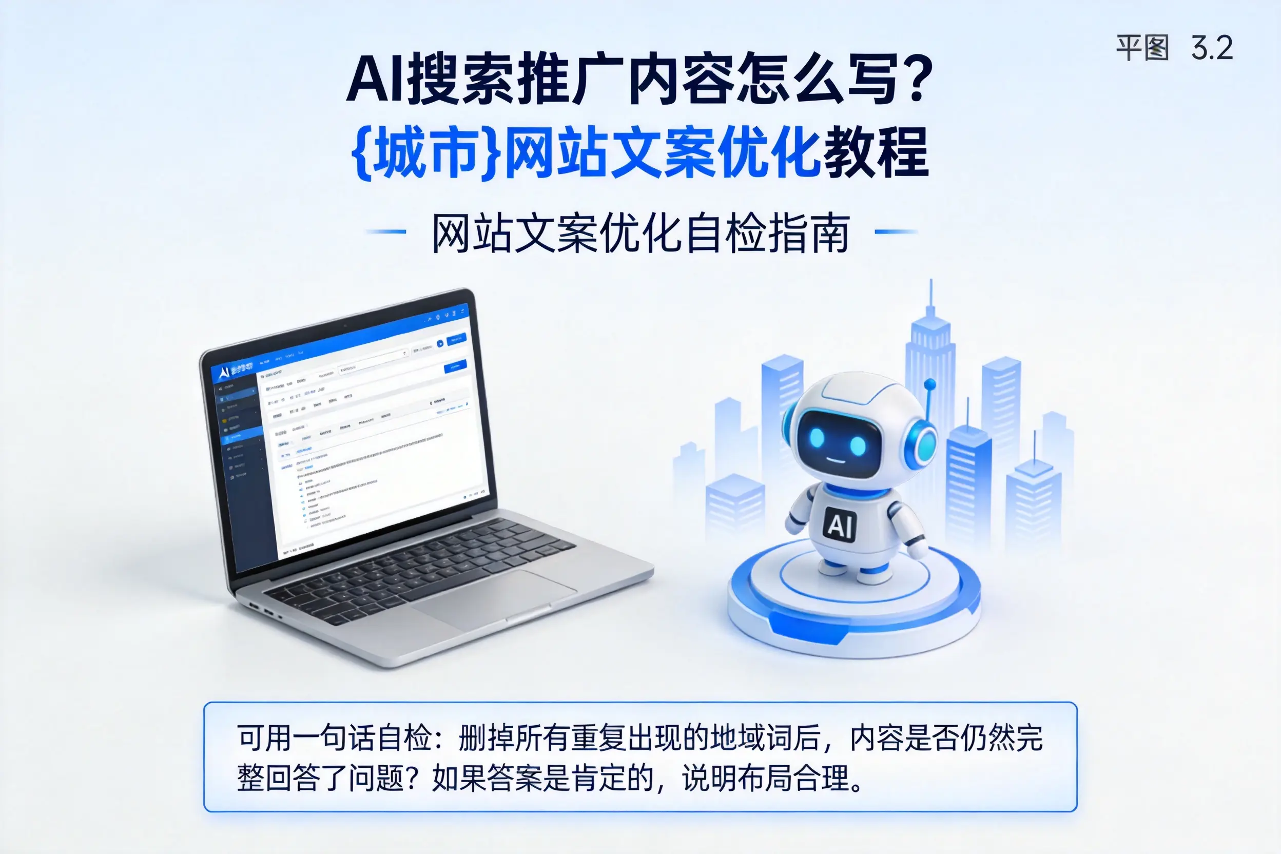 AI搜索推广内容怎么写？襄阳网站文案优化教程