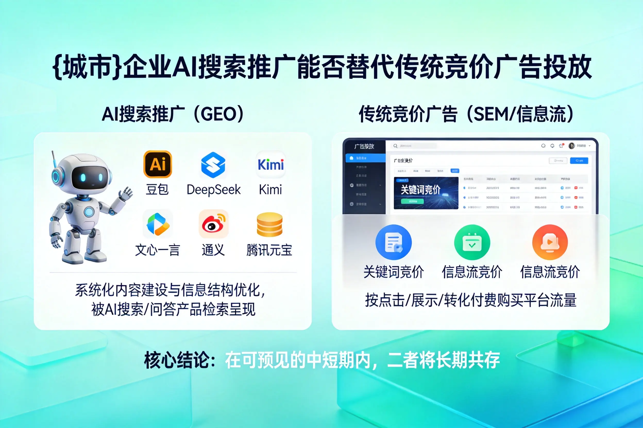 襄阳企业AI搜索推广能否替代传统竞价广告投放
