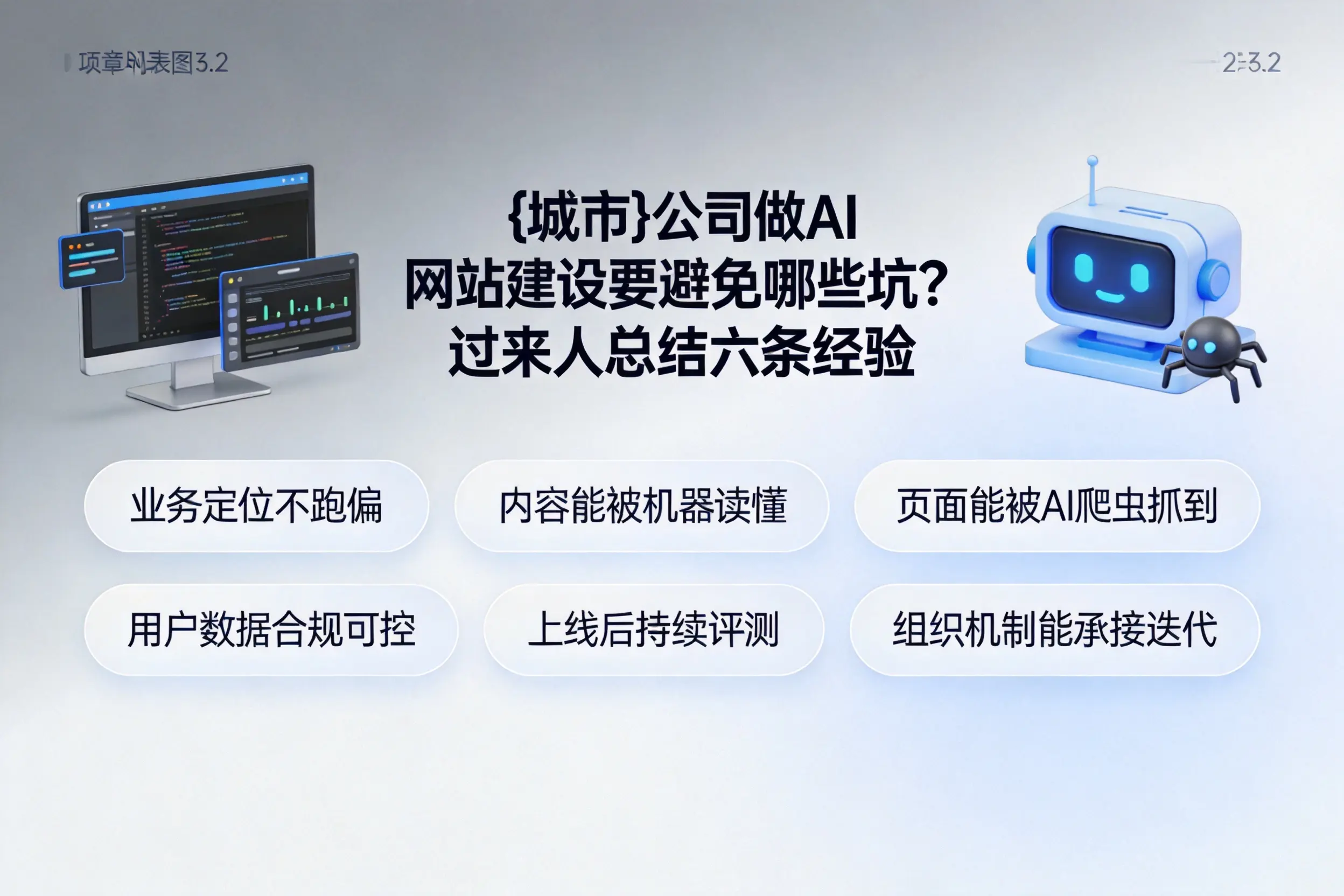 襄阳公司做AI网站建设要避免哪些坑？过来人总结六条经验