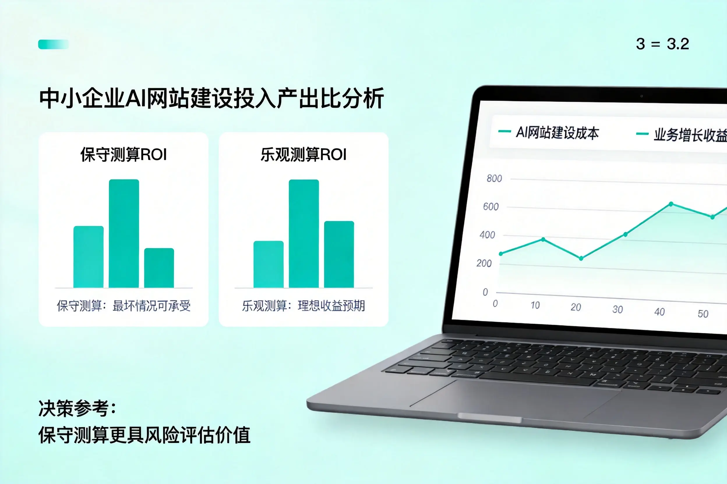 襄阳中小企业AI网站建设投入产出比怎么算?先看这份分析