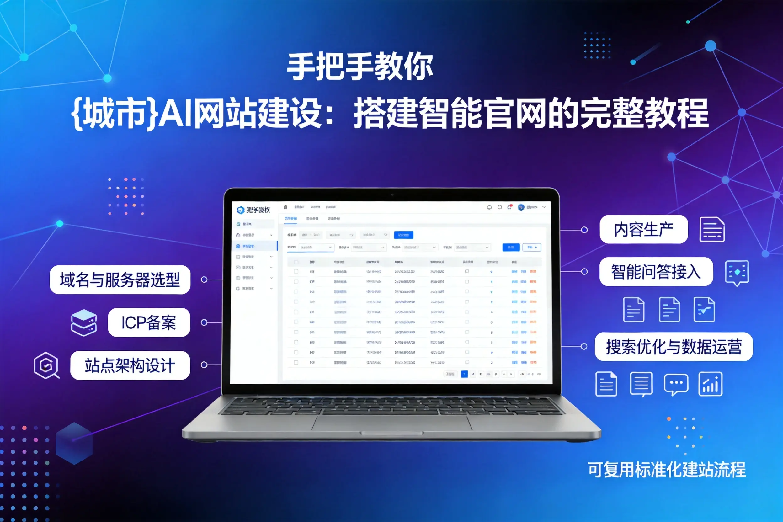 手把手教你襄阳AI网站建设：搭建智能官网的完整教程
