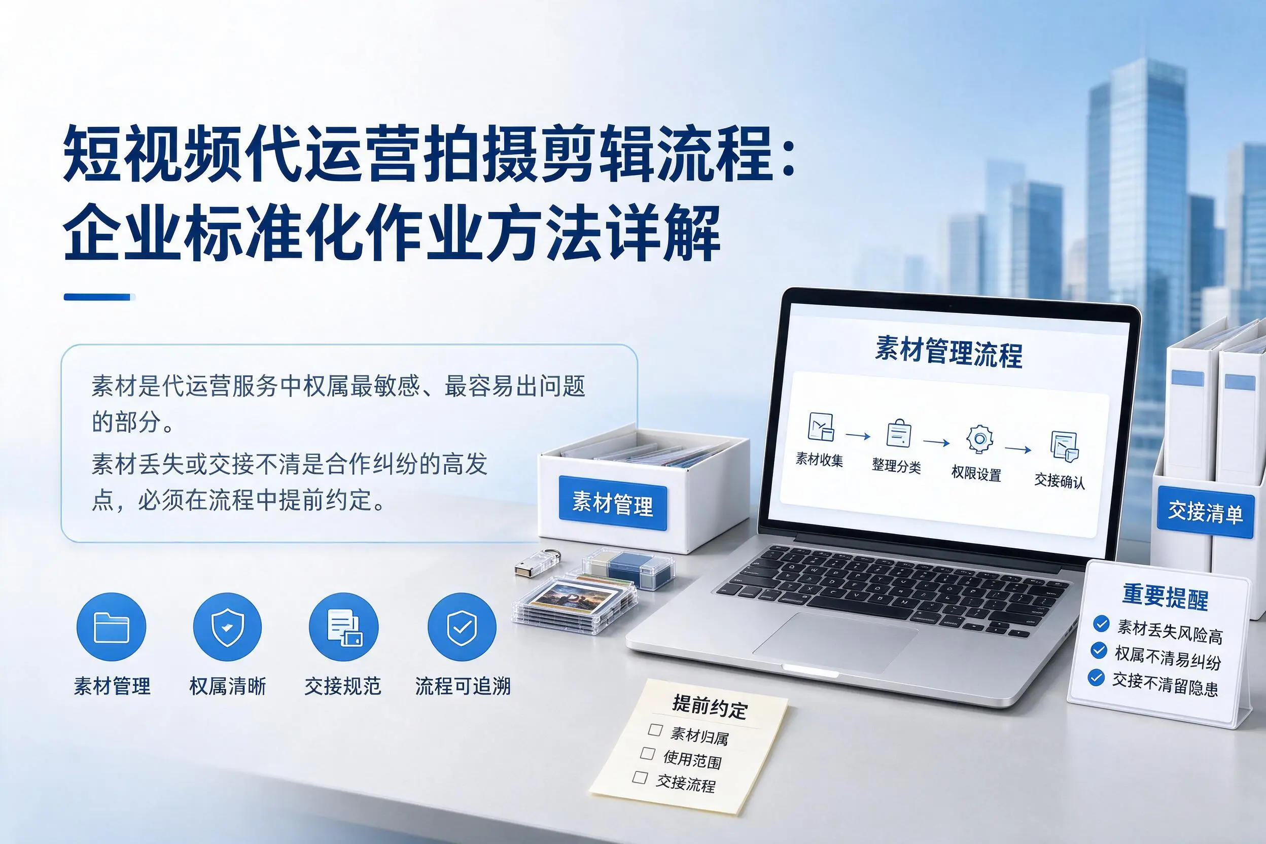 短视频代运营拍摄剪辑流程：襄阳企业标准化作业方法详解