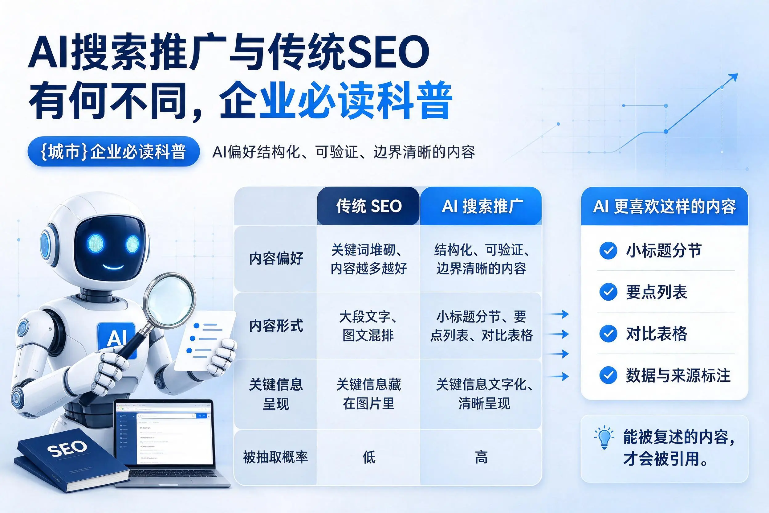 AI搜索推广与传统SEO有何不同,襄阳企业必读科普